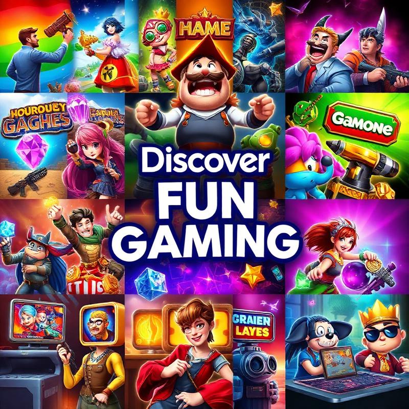 Scopri il divertimento - varietà di giochi, intrattenimento, avventure